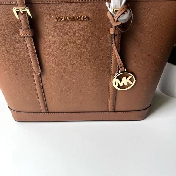 Michael Kors Sofiano Leather Top-zip tote bag. NWT - Picture 2 of 12